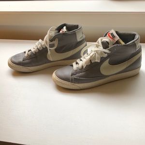 Nike blazer sport shoes leather high tops